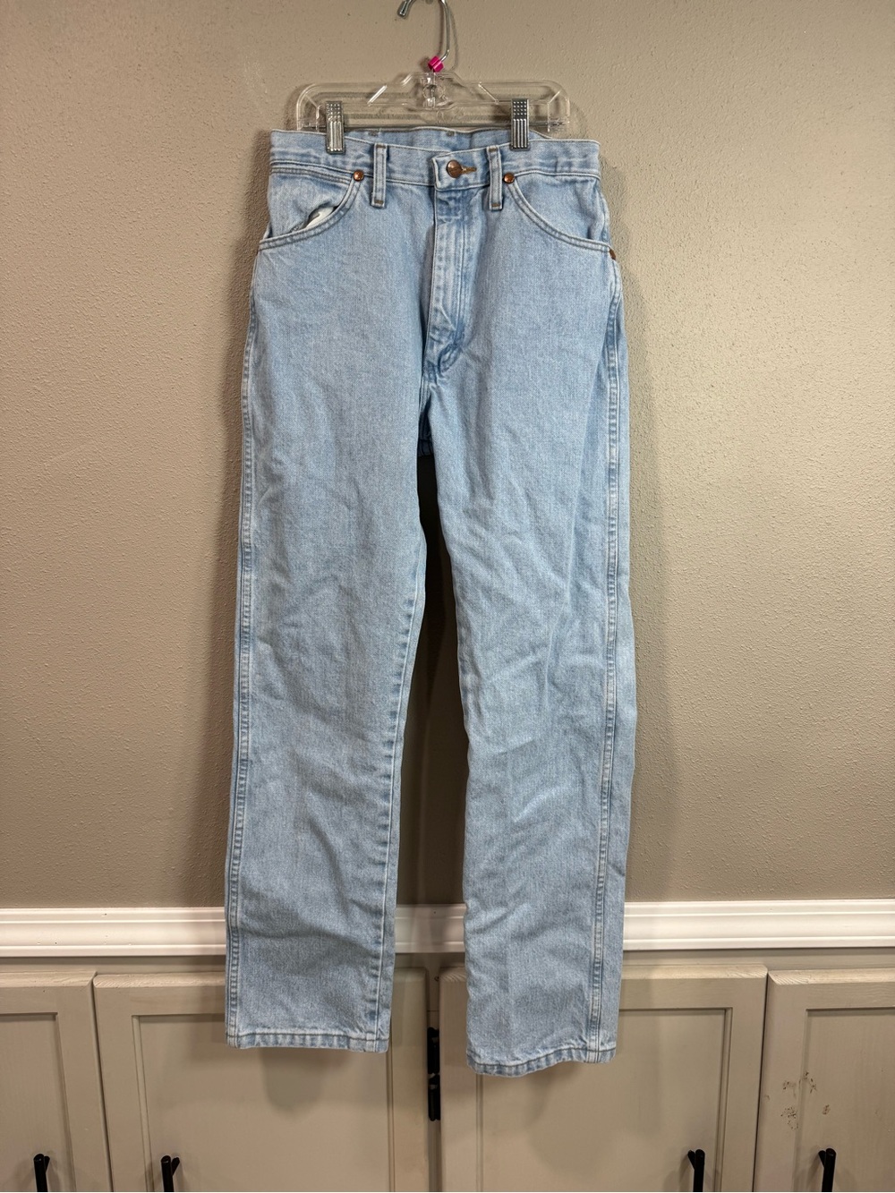 Wrangler Light Wash Slim Boot - Picture 4 of 5
